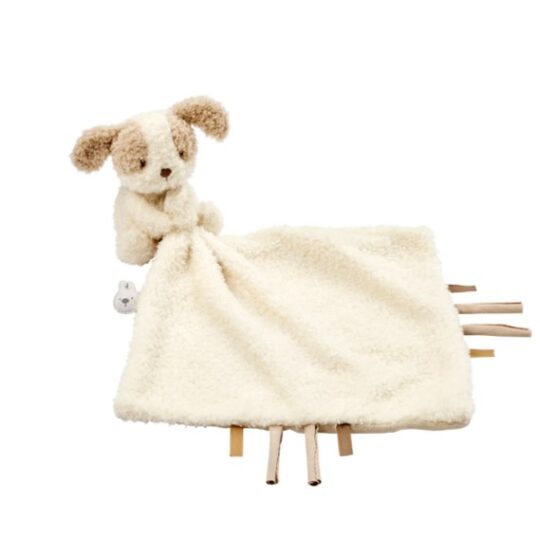 NATTOU Maznáčik plyšový Teddy psík 27 x 27 cm, 0m+