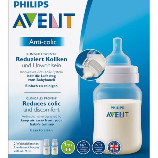 Philips AVENT Fľaša 260 ml Antikolik 2 ks