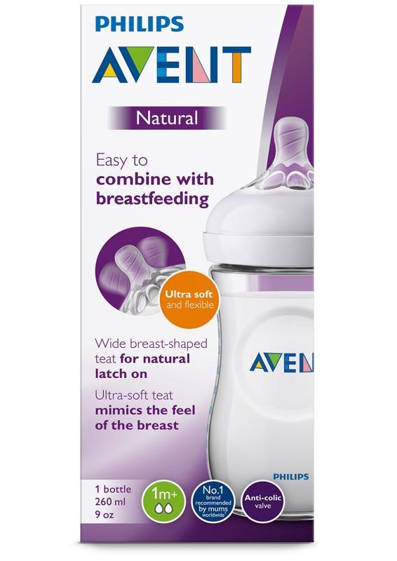 Philips AVENT Fľaša 260 ml Natural