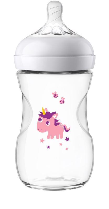 Philips AVENT Fľaša 260 ml Natural jednorožec