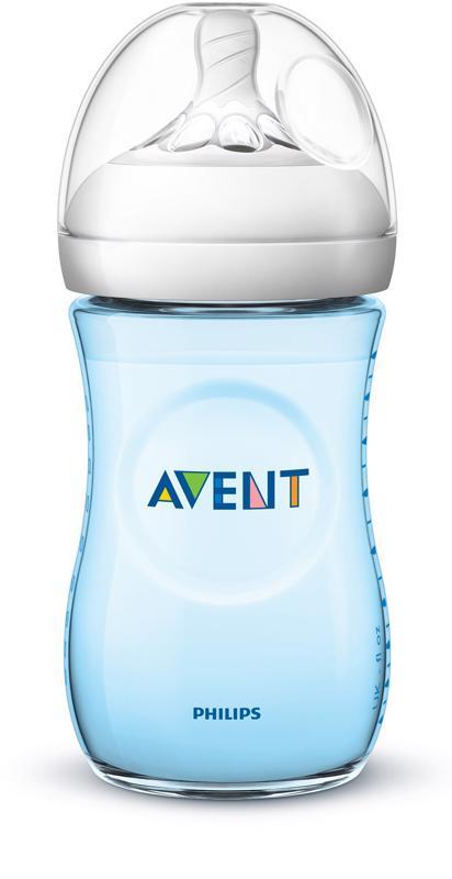 Philips AVENT Fľaša 260 ml Natural modrá