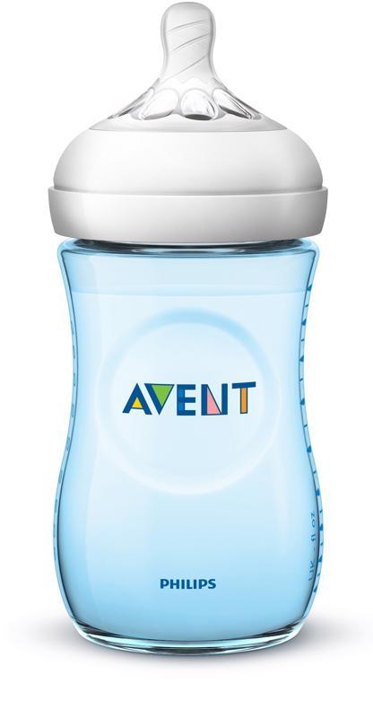 Philips AVENT Fľaša 260 ml Natural modrá