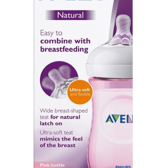 Philips AVENT Fľaša 260 ml Natural ružová