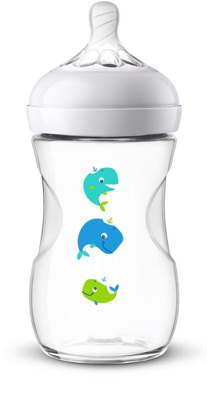 Philips AVENT Fľaša 260 ml Natural veľryba