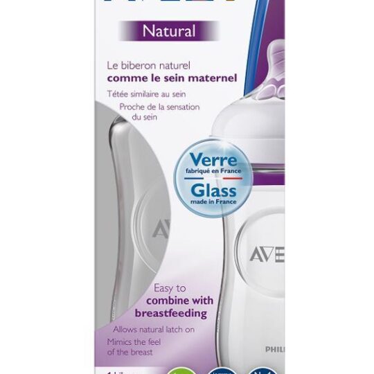 Philips AVENT Fľaša 240 ml Natural SKLO