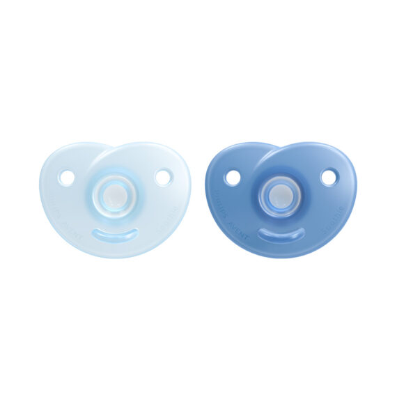 Philips AVENT Cumlík 0-6m Soothie chlapec 2 ks
