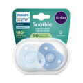 Philips AVENT Cumlík 0-6m Soothie chlapec 2 ks