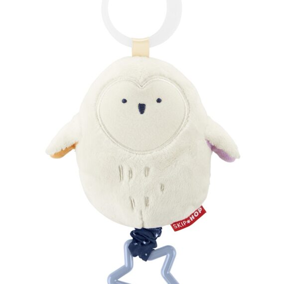 SKIP HOP Hračka na C krúžku vibrujúca Sova Celestial Dreams 0m+