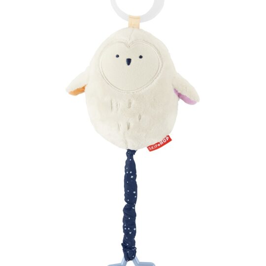 SKIP HOP Hračka na C krúžku vibrujúca Sova Celestial Dreams 0m+