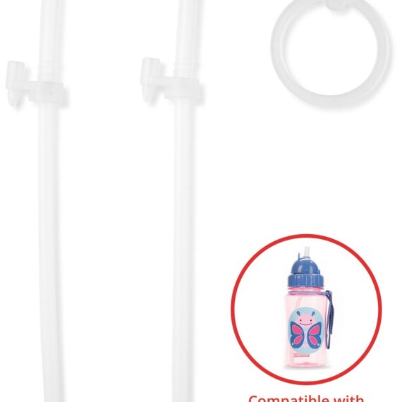 SKIP HOP Slamka náhradná 2 ks do hrnčeka Zoo