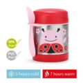 SKIP HOP Zoo Termoska na jedlo s lyžičko/vidličkou Lienka 325 ml, 3+