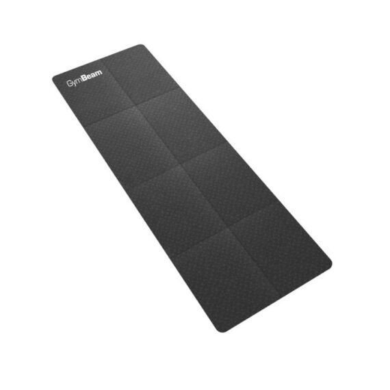 Skladacia podložka Yoga Mat Black - GymBeam