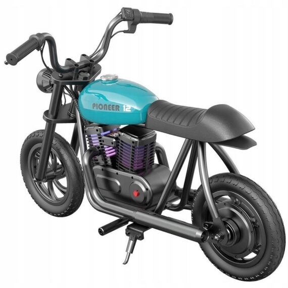 Hyper Gogo Pioneer 12 Plus Elektrická motorka pre deti, modrá