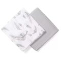 BABYONO Plienky mušelínové Bamboo Feathers 2 ks 120x120 cm