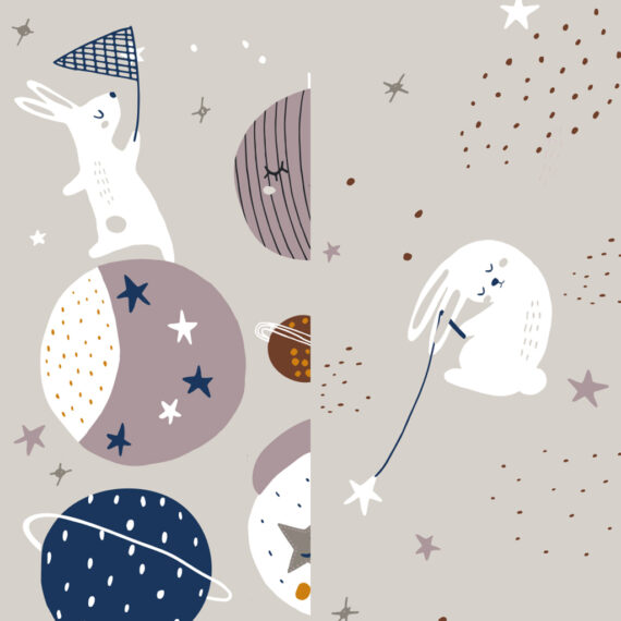 KOLORKY Ekoplenky nočné jednorazové Night Moments, Vesmír XL (12-25 kg), 25 ks