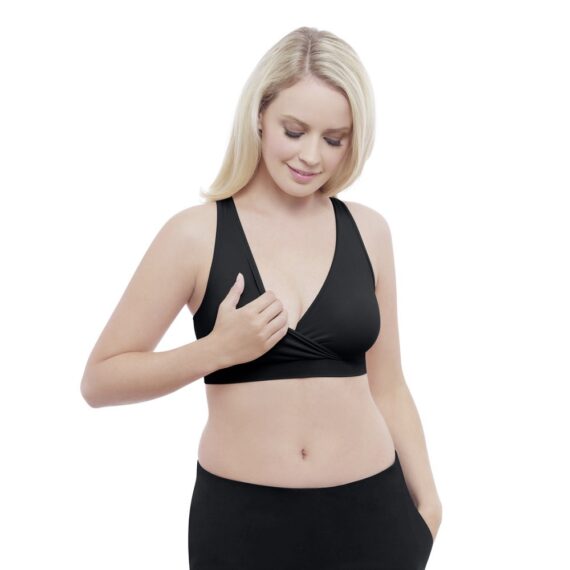 MEDELA Podprsenka na dojčenie nočná biela L