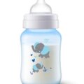 Philips AVENT Fľaša 260 ml Antikolik modrá slon