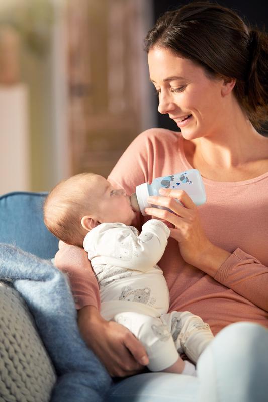 Philips AVENT Fľaša 260 ml Antikolik modrá slon