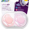 Philips AVENT Cumlík Ultra air 0-6m dievča 2 ks