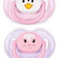 Philips AVENT Cumlík 0-6m Zvieratko dievča 2 ks