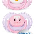 Philips AVENT Cumlík 0-6m Zvieratko dievča 2 ks