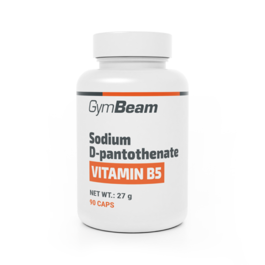 Vitamín B5 (Pantotenát sodný) - GymBeam