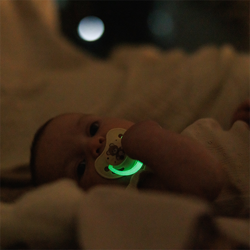 BABYONO Cumlíky silikónové anatomické 0-6m, 2 ks
