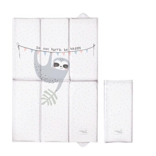 CEBA Podložka prebaľovacia cestovná (40x60) Candy Andy Lazy Ceba