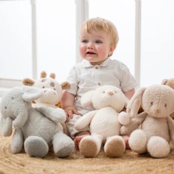 NATTOU Hračka plyšová Teddy sloník 30 cm, 0m+