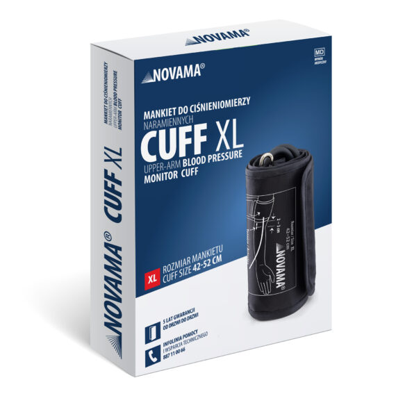 NOVAMA CUFF XL Univerzálna manžeta pre ramenné tlakomery, veľkosť 42-52 cm (XL)