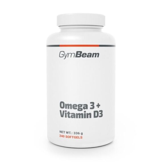 Omega 3 + vitamín D3 - GymBeam