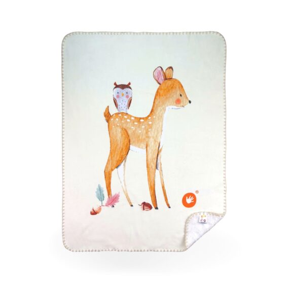 XKKO LUX Španielska detská deka - Deer, 75x100