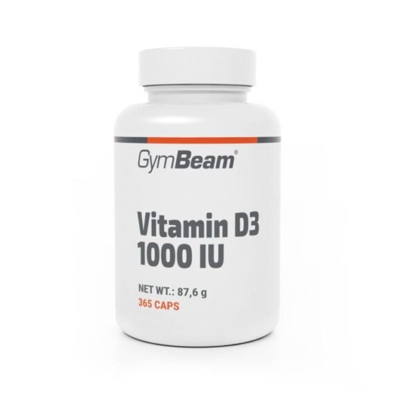 Vitamín D3 1000 IU - GymBeam