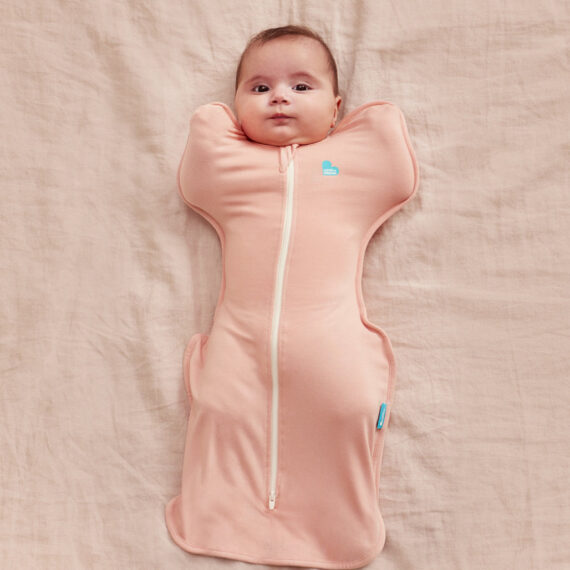 Love To Dream Zavinovačka Swaddle UP - veľkosť XS - púdrová ružová ETAP1-0,2 TOG Originál