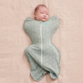Love To Dream Zavinovačka Swaddle UP - veľkosť M - olivová/mesiac ETAP1 - 1 TOG Originál