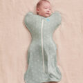 Love To Dream Zavinovačka Swaddle UP - veľkosť M - olivová/mesiac ETAP1 - 1 TOG Originál