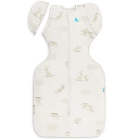 Love To Dream Prechodový vak, veľkosť M, zajačiky, 2 FÁZA, 1 TOG