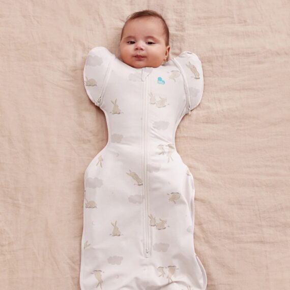 Love To Dream Prechodový vak, veľkosť L, zajačiky, 2 FÁZA, 1 TOG