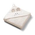 BABYONO Osuška bambusová Super Soft Light Beige 100x100 cm
