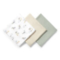 BABYONO Plienky mušelínové Super Soft 3 ks, Green 70 x 70 cm