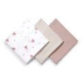 BABYONO Plienky mušelínové Super Soft 3 ks, Grey 70 x 70 cm