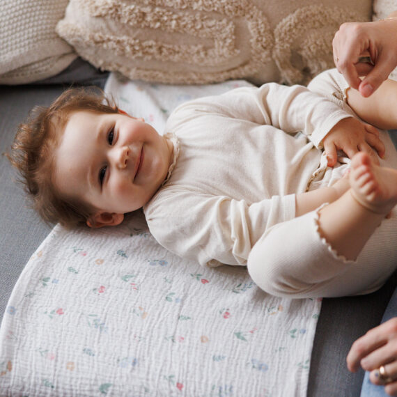 BABYONO Plienky mušelínové Super Soft 3 ks, Pink 70 x 70 cm