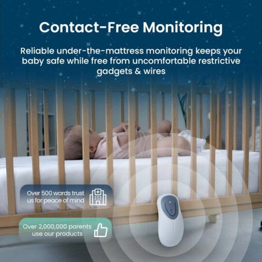 BABYSENSE Monitor dychu novej generácie Babysense 8