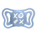 CHICCO Cumlík Physio Light silikónový chlapec 6-16m, 2 ks