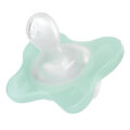 CHICCO Cumlík Physio Dual Soft silikónový neutral 0-2m, 1 ks