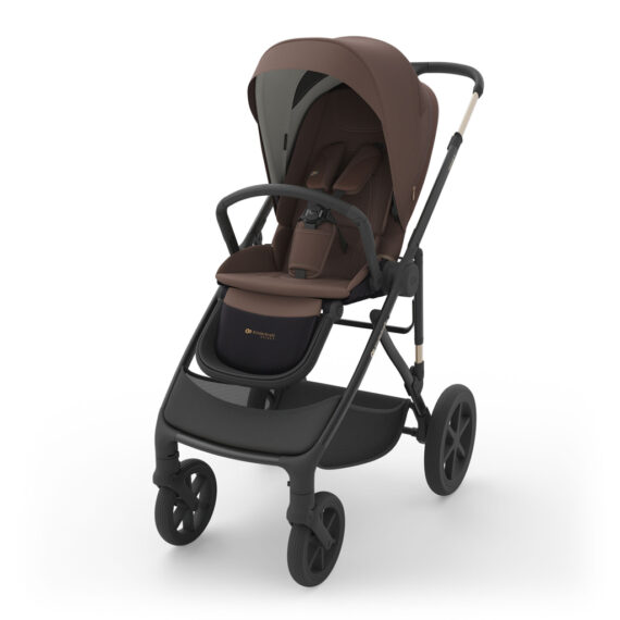 KINDERKRAFT Kočík kombinovaný 3v1 Prime 3 Velvet Mocca
