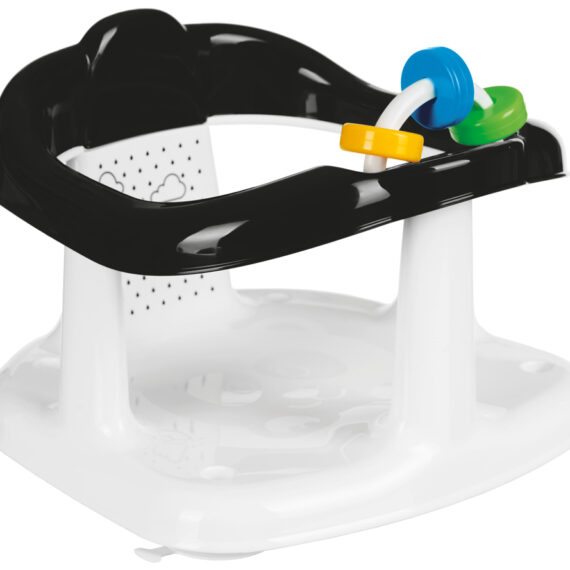 MALTEX Sedadlo do vane s hračkami Panda - White/Black