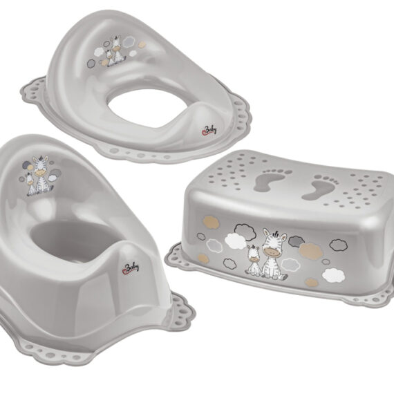 MALTEX Súprava protišmyková Zebra - Grey