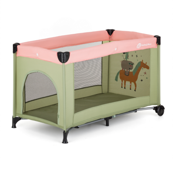 PETITE&MARS Postieľka cestovná Koot - Friends Boho Party