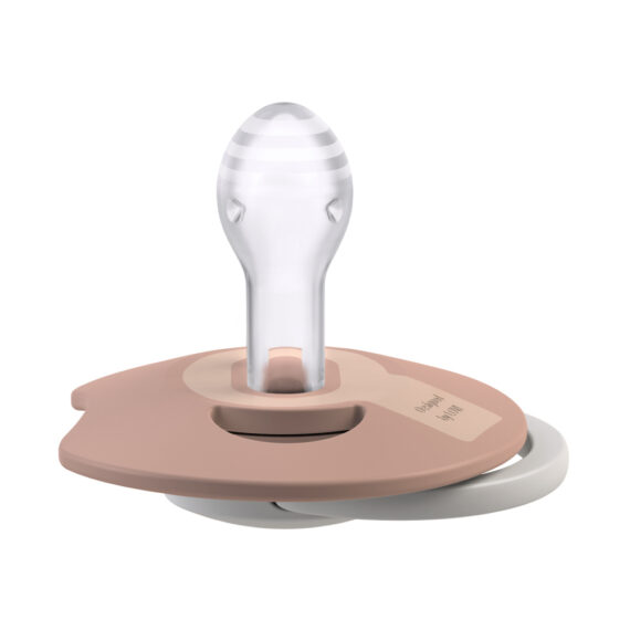 LOVI Cumlík svietiaci silikónový dynamický Prime 6-18m 2ks Ivory/Blush